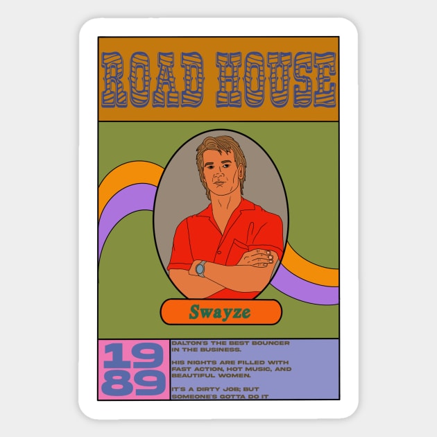 Road House Sticker by motelgemini